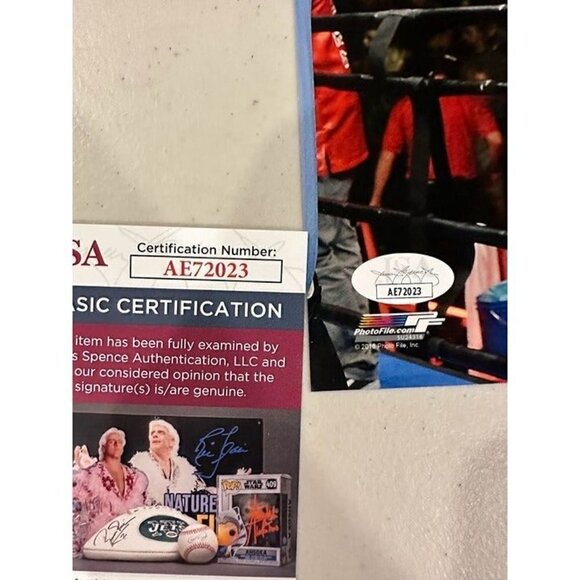 Danny Garcia signed autographed WBC Belt 8x10 Photo JSA - Picture 3 of 3